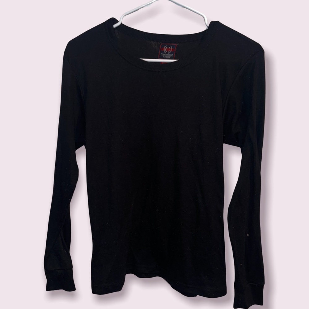 Black Long-Sleeve Shirt